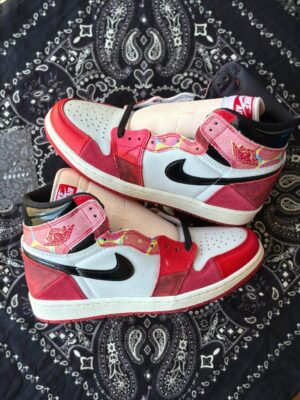 Jordan 1 Spiderman Across the Spiderverse