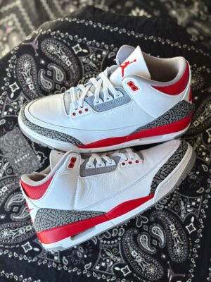 Jordan 3 Fire Red