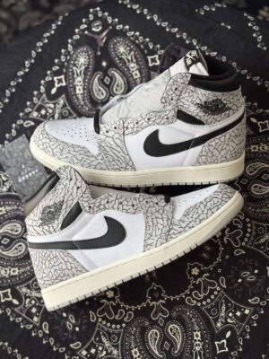 Jordan 1 white cement