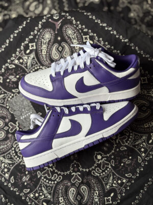 dunk low court purple