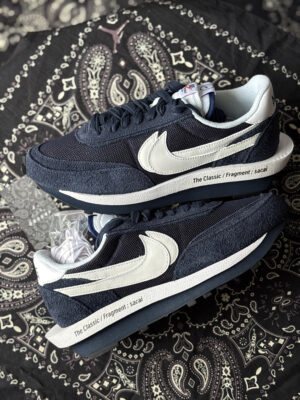 LD Waffle Sacai x Fragment blue