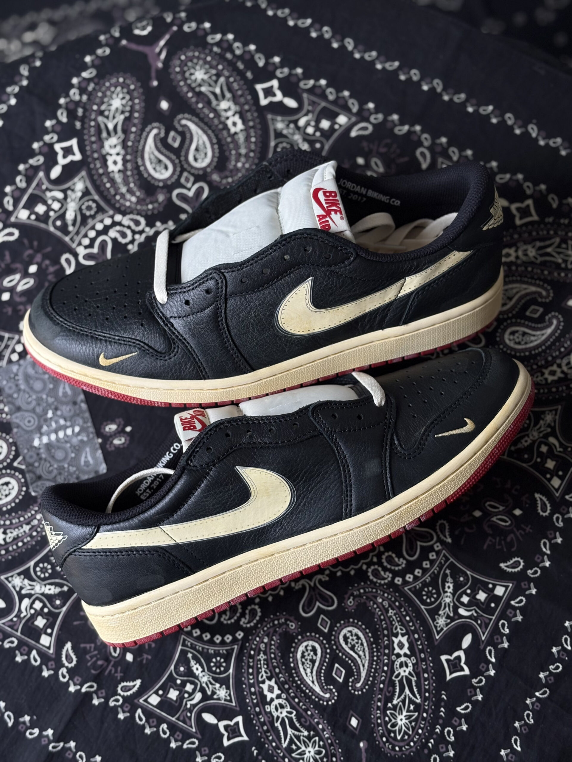 Jordan 1 Low Nigel Sylvester Nitro
