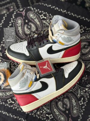 Jordan 1 X Union Black toe (preowned)