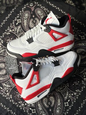 Jordan 4 Red Cement