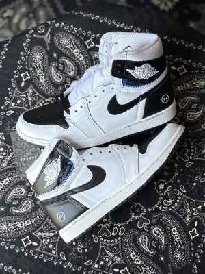 Jordan 1 High Fragment x Union L.A Black and White