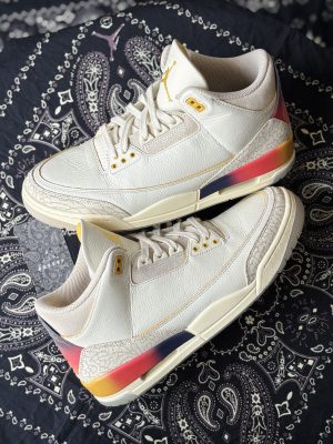 Jordan 3 J Balvin Medellin Sunset (preowned)