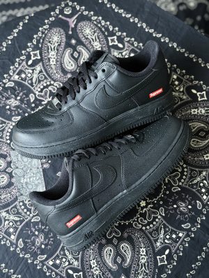 Air force 1 Supreme Black