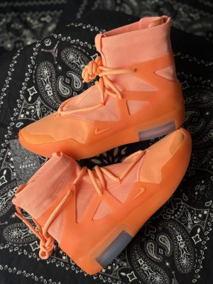 Air fear Of God 1 Orange Pulse (preowned)