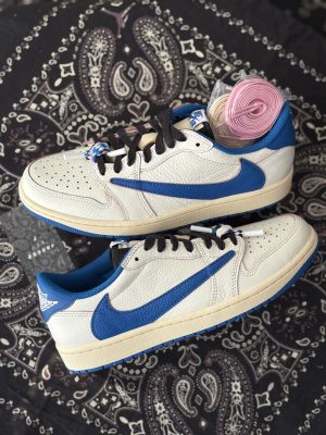 Jordan 1 low Travis x Fragment (2025)