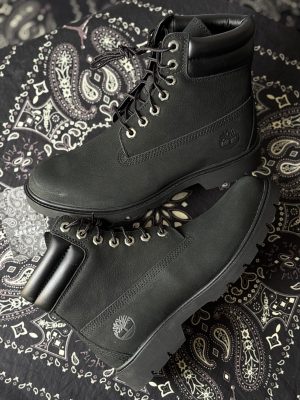 Timberland 6" Boot Black Nubuck