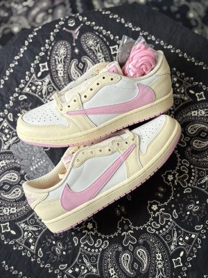 Jordan 1 Low Travis Shy Pink