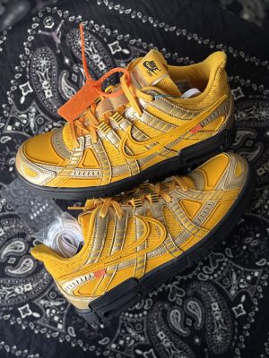 Rubber Dunk Off-White University Gold