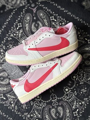 Jordan 1 Low Travis Tropical Pink