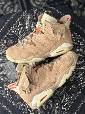 Jordan 6 Travis British Khaki (preowned)