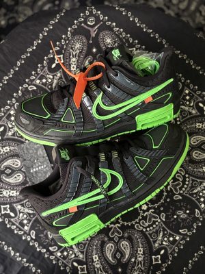 Rubber Dunk Off white Green (preowned)