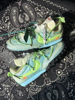 Waffle Racer Off-White Vivid Sky (Wmns)