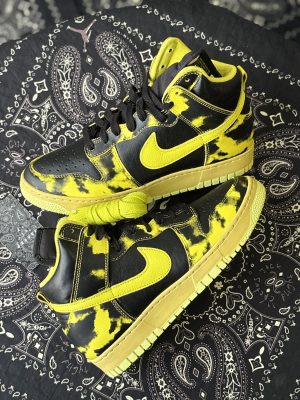Dunk High 1985 Yellow Acid Wash