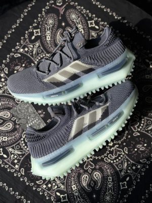 NMD S1 Grey Green Glow
