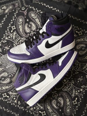 Jordan 1 High Court Purple