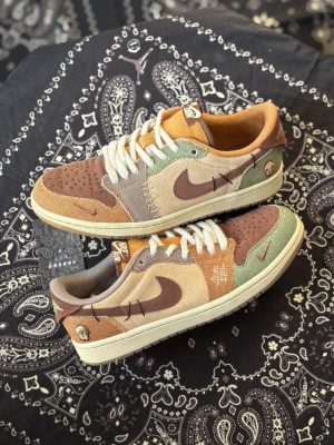 Jordan 1 Low Zion Williams "Voodoo" (preowned)